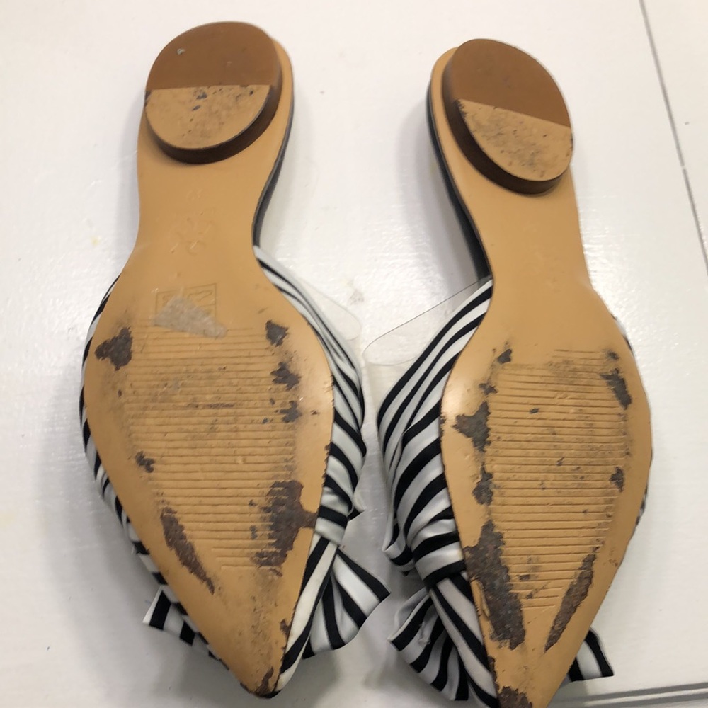 All black size 39 slip on shoe. - Picture 2 of 5